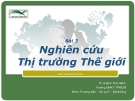 Nghiên cứu Thị trường Thế giới