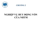 Nghiệp vụ huy động vốn của ngân hàng thương mại