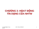 Họat động tín dụng của ngân hàng truong ương