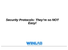 SecurityProtocols