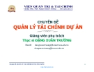 Quản lý tài chính dự án