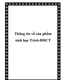  Thông tin về sản phẩm sinh học Tricô-ĐHCT