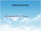 Data Dictionary