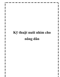 Kỹ thuật nuôi nhím cho nông dân