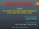 đồ án VPN trên CentOS