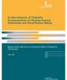 Financial Relationships and Interests in Research Involving Human Subjects: Guidance for Human Subject Protection