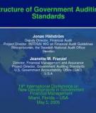 The Framework of INTOSAI Government Auditing Standards:  In the Stream of International Convergence