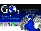 Global Ozone ProjectCurriculum Lesson 1: Air Pollution Basics