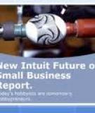 INTUIT FUTURE OF SMALL BUSINESS REPORT  FIRST  INSTALLMENT: dEMOgRAPHIc TRENdS ANd SMALL BUSINESS