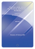 THE HIGH-LEVEL GROUP ON FINANCIAL SUPERVISION IN THE EU