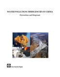 WATER POLLUTION EMERGENCIES IN CHINA: Prevention and Response