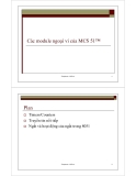 Các module ngoại vi của MCS-51