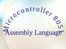 Microcontroller 8051 - assembly language