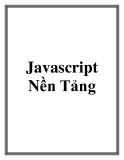 Javascript Nền Tảng