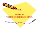 Chương VII: Thi công nền đường bằng nổ phá