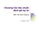 Các tiêu chuẩn đánh giá dự án