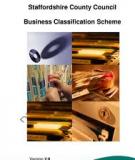   Business classification scheme design 