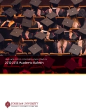  Graduate School of BuSineSS adminiStration 2012-2013 Academic Bulletin