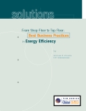 From Shop Floor to Top Floor: +       Best Business Practices  in Energy Efficiency