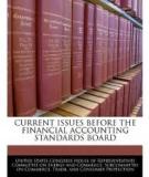 CURRENT ISSUES BEFORE THE FINANCIAL ACCOUNTING STANDARDS BOARD