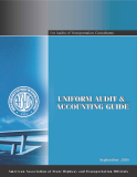 Uniform Audit and Accounting Guide: For Audits of Transportation Consultants’ Indirect Cost Rates