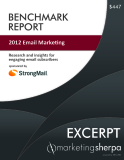 2012 Email Marketing - Research and insights for engaging email subscribers