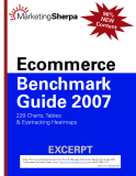 ECOMMERCE BENCHMARK GUIDE 2007