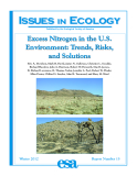 Excess Nitrogen in the U.S. Environment: Trends, Risks, and Solutions 