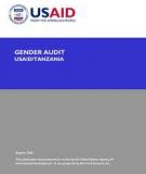 An Introduction to Gender Audit Methodology: Its design and implementation in DFID Malawi