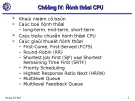 Hệ điều hành - Chương IV: Định thời CPU