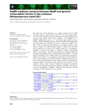 Báo cáo khoa học: NrpRII mediates contacts between NrpRI and general transcription factors in the archaeon ¨ Methanosarcina mazei Go1