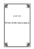 LUẬN VĂN:Kế toán vật liệu, công cụ dụng cụ 