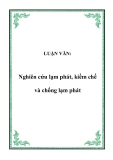 LUẬN VĂN:  Nghiên cứu lạm phát, kiềm chế và chống lạm phát