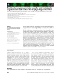 Báo cáo khoa học: The Saccharomyces cerevisiae vacuolar acid trehalase is targeted at the cell surface for its physiological function