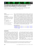 Báo cáo khoa học: An engineered right-handed coiled coil domain imparts extreme thermostability to the KcsA channel