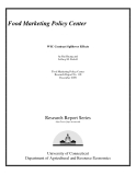   Food Marketing Policy Center - WIC Contract Spillover Effects 