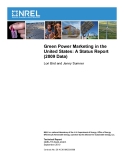Green Power Marketing in the  United States: A Status Report  (2009 Data) 