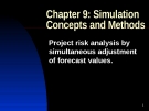 Simulation Concepts and Methods