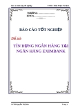 Báo cáo tốt nghiệp: Tín dụng ngân hàng tại ngân hàng Eximbank