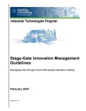Stage-Gate Innovation Management  Guidelines 