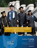 Academic Catalog  2012–2013: UNDERGRADUATE EDUCATION ON CAMPUS AND ONLINE