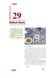 Chapter 29 Helical Gears