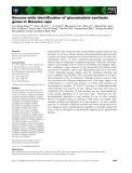 Báo cáo khoa học: Genome-wide identiﬁcation of glucosinolate synthesis genes in Brassica rapa