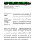 Báo cáo khoa học: Complete high-density lipoproteins in nanoparticle corona