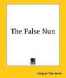 The False Nun, Casanova, v9