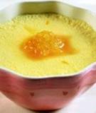 Puding sữa trứng hấp tổ yến