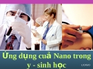 Ứng dụng Nano trong Y- sinh học