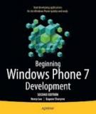 Beginning Windows Phone 7 Development, 2nd Edition