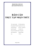 BÁO CÁO THỰC TẬP NHẬN THỨC Chi nhánh ngân hàng Nông nghiệp & Phát triễn nông thôn thị xã Lagi