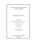 Research " Essays on Income Inequality, Exchange Rate, and Policy Coordination"